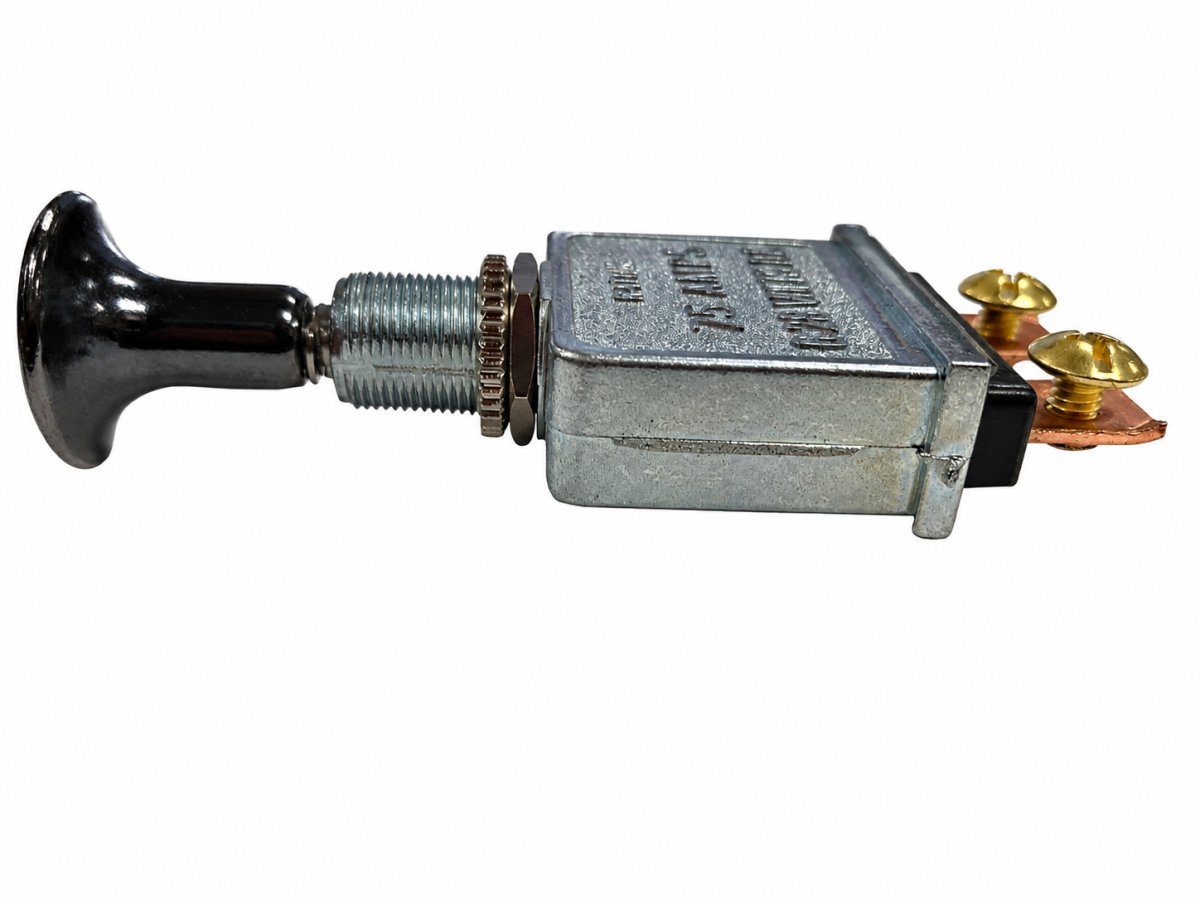 HEAVY DUTY 75 AMP PUSH PULL SWITCH 6-28 VOLT UNIVERSAL TRUCK, FORKLIFT, GOLF CAR