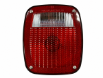 Ford Replacement Stop, Tail, Turn Box Lamp w/ License Light Window, Grote 53792