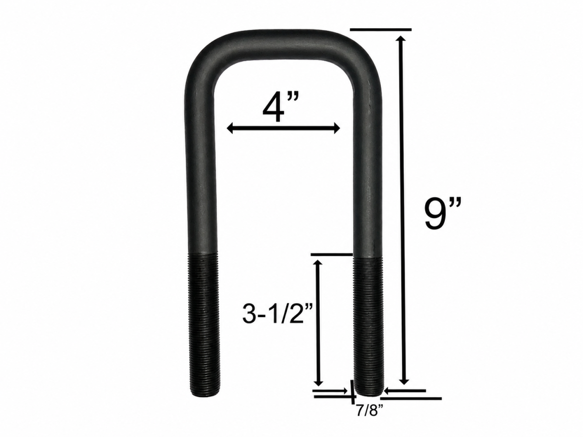 Dayton U-bolts 361-100 Square top U-Bolts for Hendrickson 22303-2