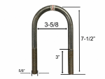Dayton U-Bolt 361-176 Round Top Freightliner 16-10794-000