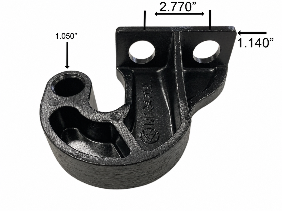 PETERBILT LOWER HOOD PIVOT 13-04708L J Brkt only