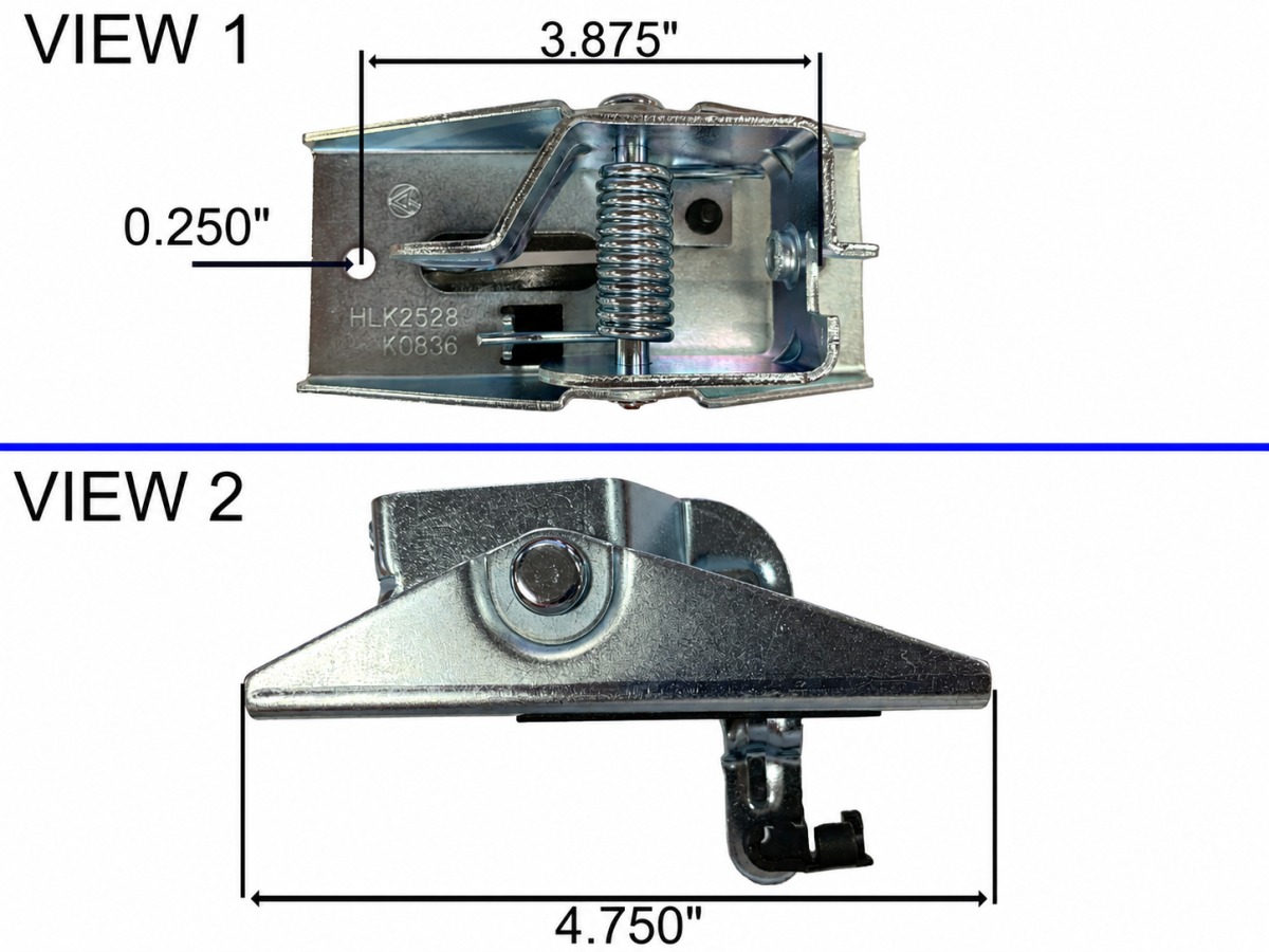 INTERIOR DOOR HANDLE RELEASE Part # HLK2528 Peterbilt 387