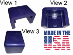 385 PETERBILT SHORT SNAP-ON HOOD BUMPER BUSHING