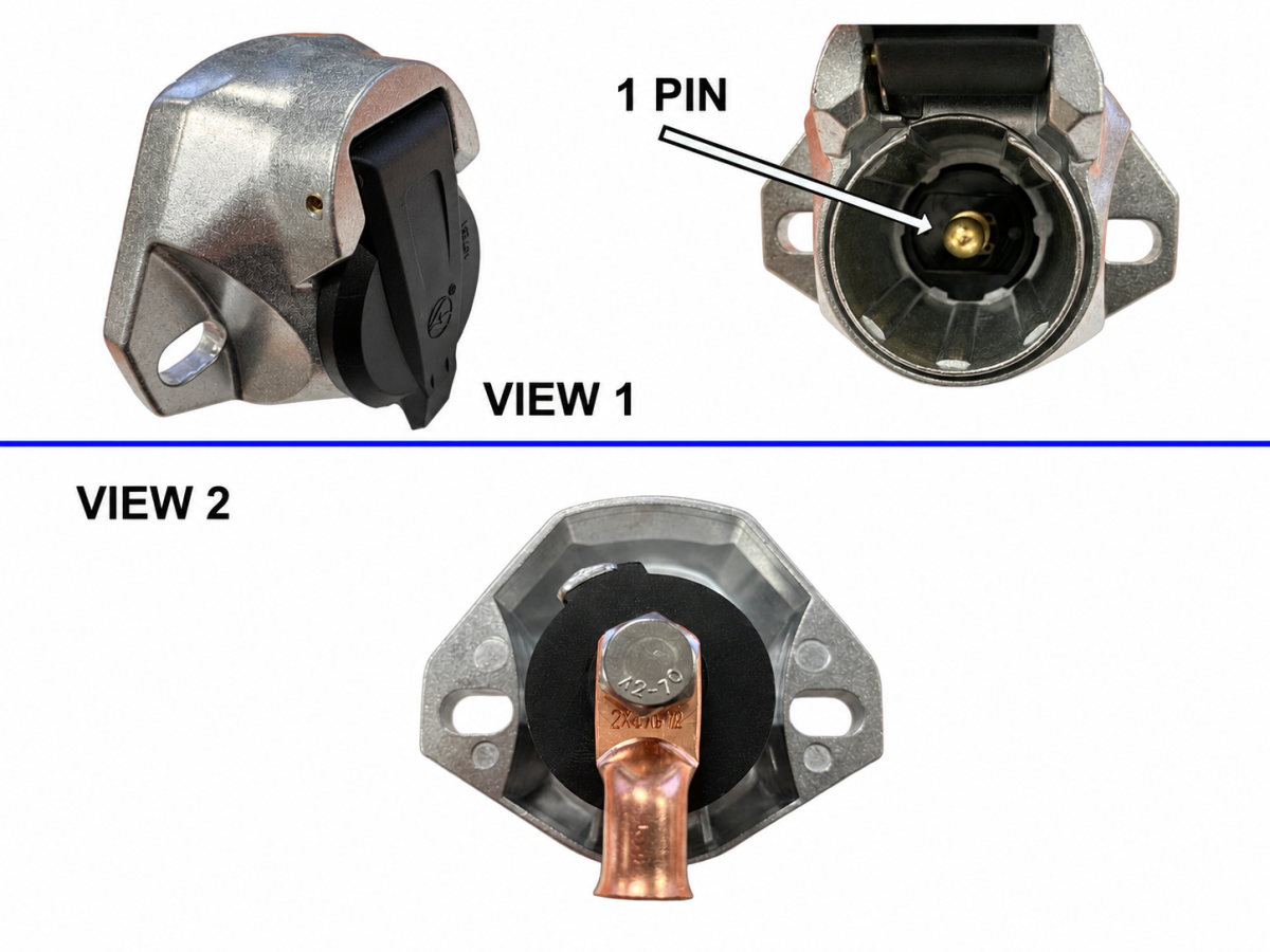 Automann 11-851 Single Pole Connector HD Socket