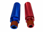 Automann Aluminum Glad Hand Handles  RED and Blue