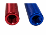 Automann Aluminum Glad Hand Handles  RED and Blue
