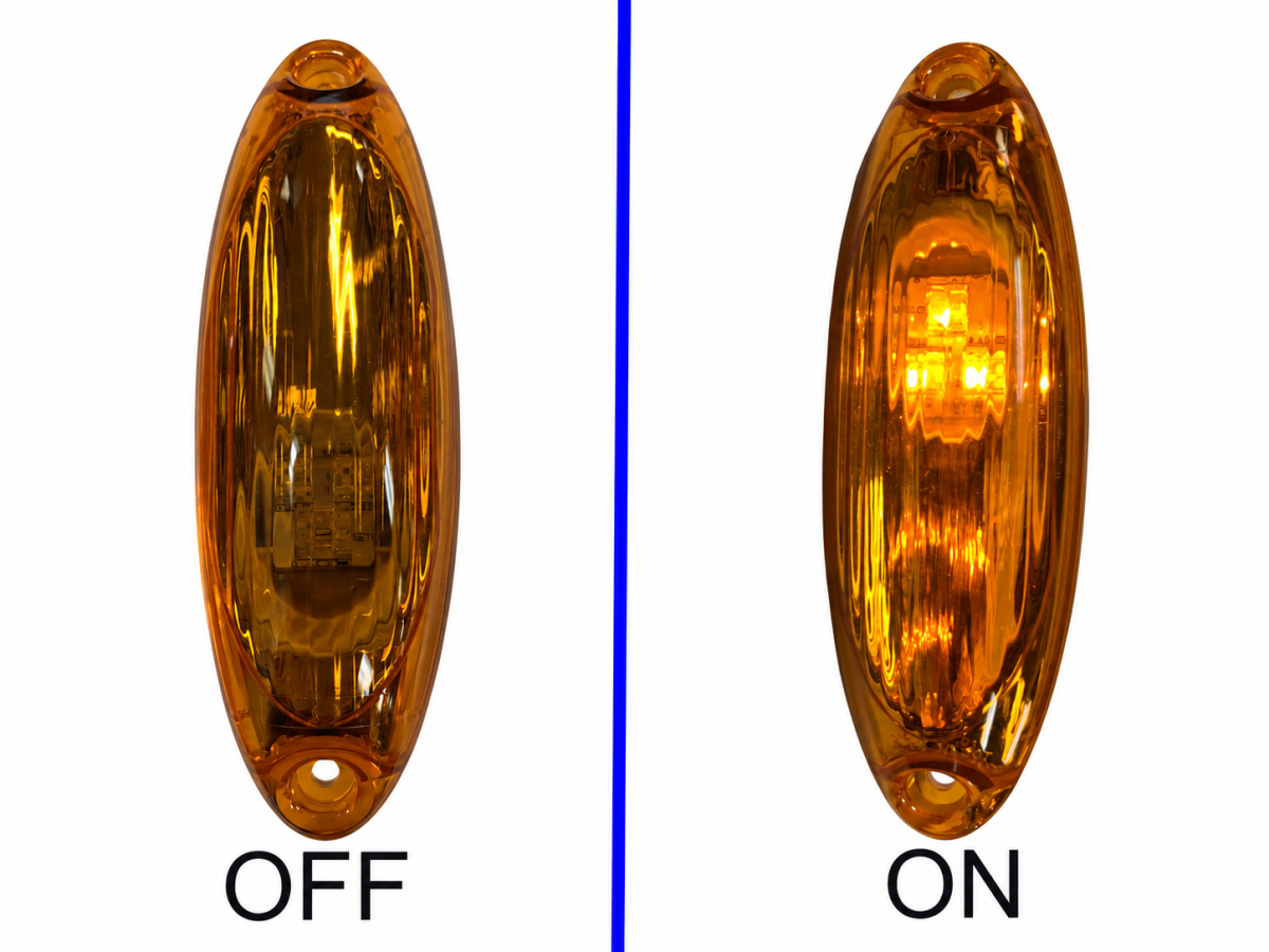 LED CAB MARKER AMBER FREIGHTLINER