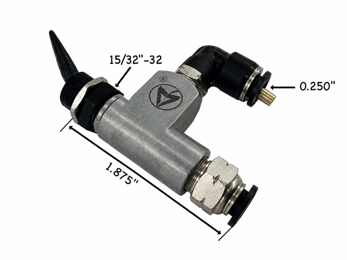Paccar BA14500 Air Switch Quick Connect, 1/4 In. In/OutPaccar BA14500 Air Switch Quick Connect, 1/4 In. In/Out