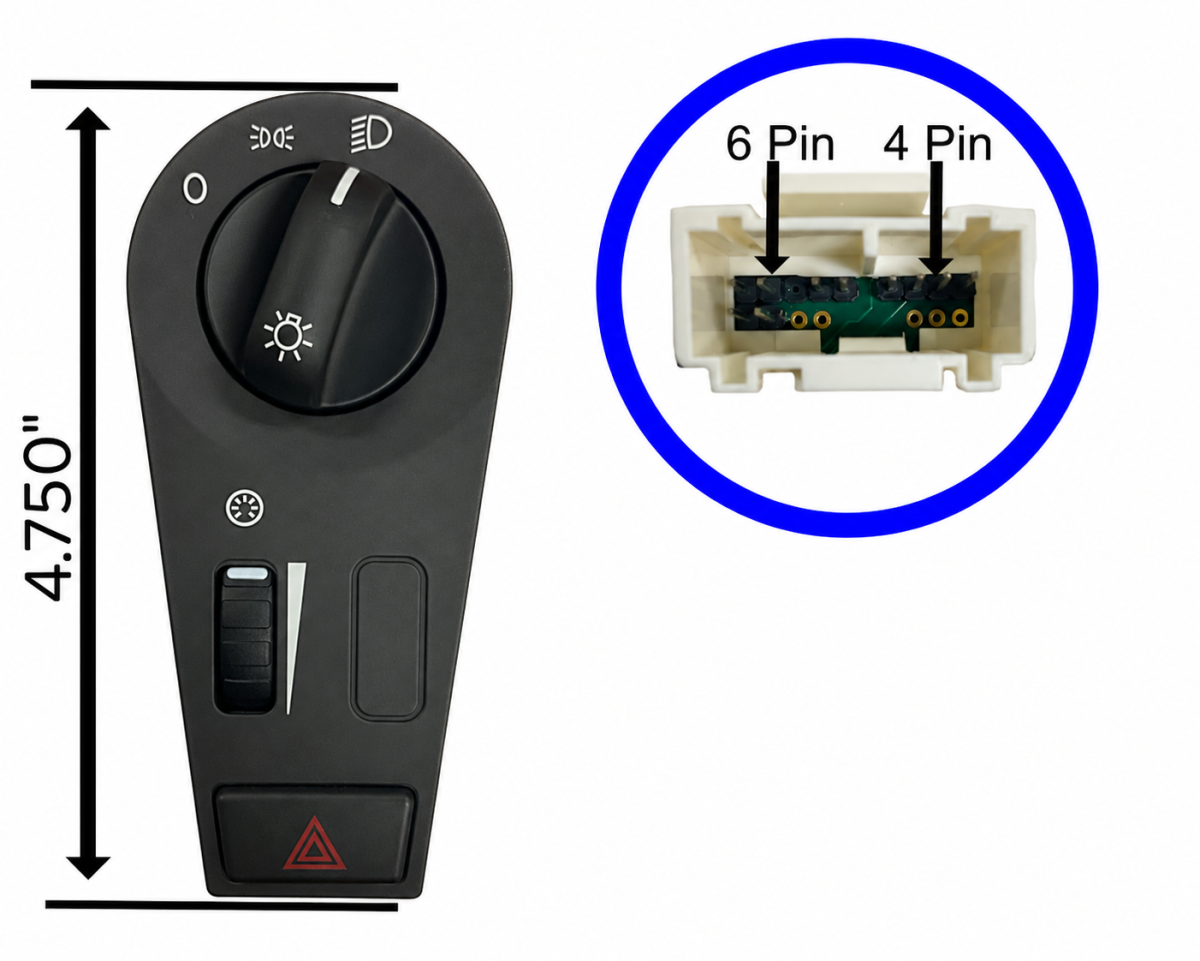 Headlamp and Warning Switch Volvo