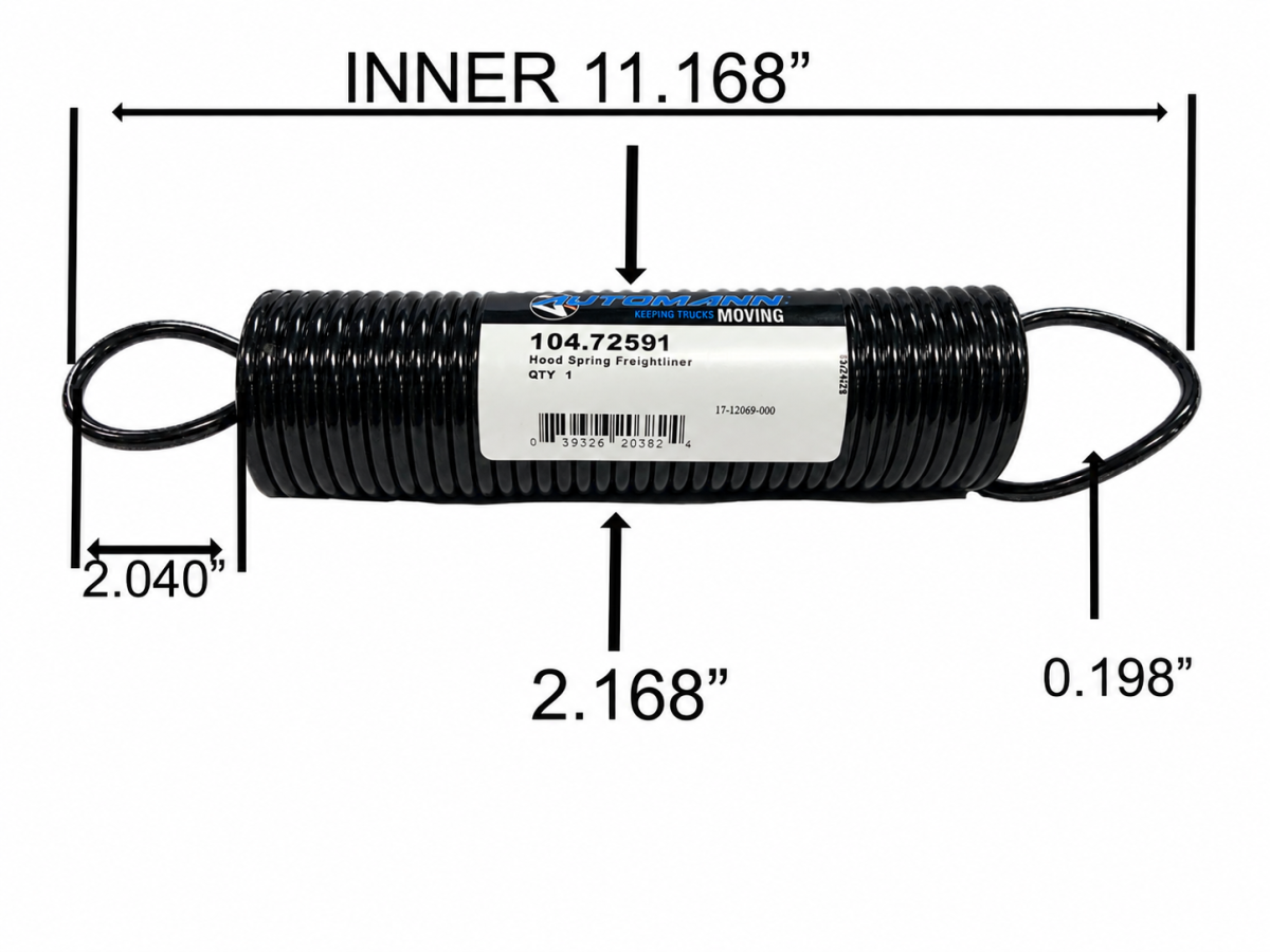 Hood Spring for Freightliner FLD FLC Classic NEW 1712069000 1712069001