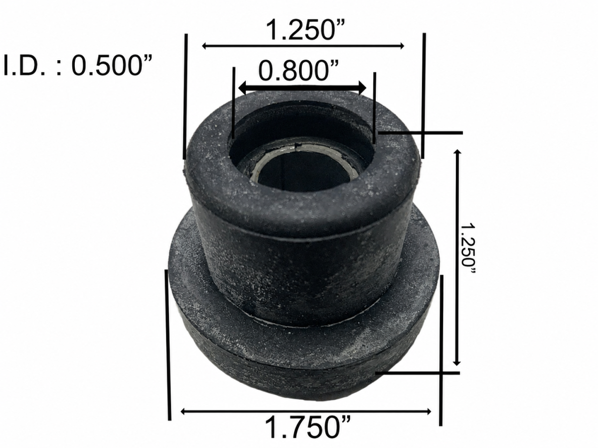 Mack Freightliner Exhaust Mount Rubber Bushing