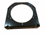 Steel mounting bracket for 4" lights, powder coated, black
