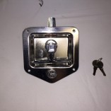 Single Latch Point Folding-T Handle Latch, Gasket & Cylinder w/Keys Included - Image 3