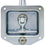 Single Latch Point Folding-T Handle Latch, Gasket & Cylinder w/Keys Included