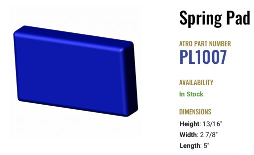 Atro Polyurethane Hutch Spring Pad PL1007 - Image 2