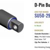Atro Polyurethane Hendrickson D-Pin Bushing SU50-29383 - Image 2