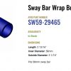 Atro Kenworth Kenworth Sway Bar Wrap Bushing SW59-29465 - Image 2
