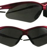 3 pair 3020709 Jackson Safety Nemesis Inferno - Red Frame/Smoke Lens 22611
