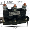 24450 COLE HERSEE 12 VOLT MOTOR REVERSING INTERMITTENT DUTY DPDT SOLENOID