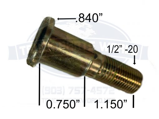 DOOR STRIKER PIN PETERBILT