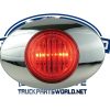 2-LED red marker/clearance light with bezel