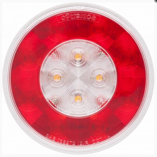STL201XRB - LED S/T/T and Back-Up 4" RD