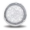 4" DUAL REVOLUTION RED STOP, TURN & TAIL TO WHITE BACK UP LED LIGHT WITH FLANGE MOUNT - Image 4