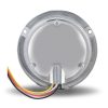 4" DUAL REVOLUTION RED STOP, TURN & TAIL TO WHITE BACK UP LED LIGHT WITH FLANGE MOUNT - Image 3