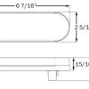 Clear lens, red LED stop/turn/tail light, PL-3 connection - Image 2