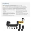 Tiger Tool 10608 Hydraulic Wheel Stud Service Kit Remover & Re-installer - Image 2