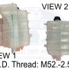 Coolant Recovery Tank for International 5500i 5900i 9400i 9900i 2508700C91
