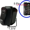 WINDOW LIFT SWITCH DRIVESIDE PETERBILT 16-09209