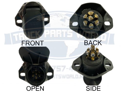 7 WAY RECEPTACE SOCKET BE23707 BY HALDEX PLUG