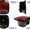LH Three-Stud Metri-Pack Replacement Box Light GM Peterbilt Freightliner
