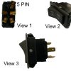AIR CONDITIONER Rocker Switch for PETERBILT
