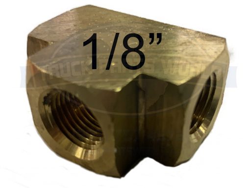 Lot of 4 Brass Male Branch Tee Pipe Fitting Fitting s 1/8" NPT - Image 2