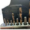 Norseman 8pc Square Extractor & Left Drill bit set USA #70850 - Image 4