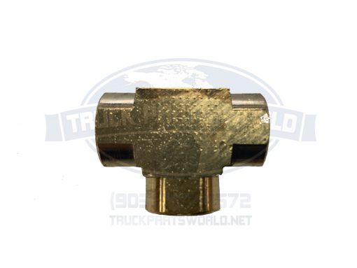 Lot of 4 Brass Male Branch Tee Pipe Fitting Fitting s 1/2" NPT - Image 2