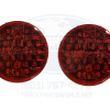 2X Maxxima Red 4" Round Stop Turn Tail Park Light 32 LED STT M42320R KITS - Image 4