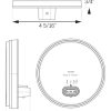 Red stop/turn/tail light, weathertight connection, 12V - Image 3