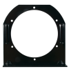 Steel mounting bracket for 4" lights, powder coated, black