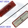 LED THINLINE CLEARANCE LIGHT 1 DIODE RED