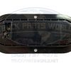 LED TAIL GLOLIGHT FLANGE MOUNT OVAL CLEAR RED - Image 4