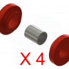 Peterbilt High Temp Polyurethane Exhaust/Radiator Mount, Air to Air Bushing USA - Image 4