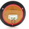 Red stop/turn/tail light with reflex flange, PL-3 connection - Image 4
