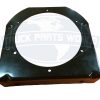 Steel mounting bracket for 4" lights, powder coated, black - Image 2