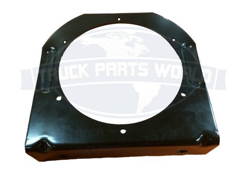 Steel mounting bracket for 4" lights, powder coated, black - Image 2