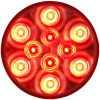 Clear lens red stop/turn/tail light, PL-3 connection, 12V