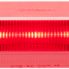 3-LED red marker/clearance light, 12V
