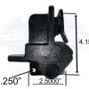 TRAILER DOOR LOCK KEEPER